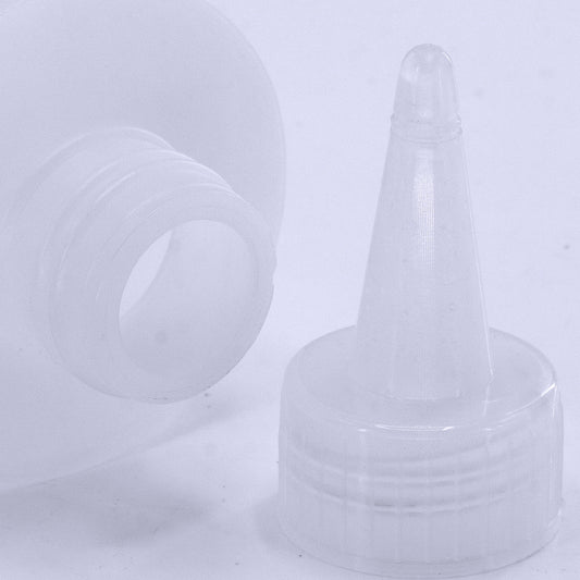 Lakeshore Trade 2PK 8 oz Clear Plastic Squeeze Bottle - Condiment Dispenser Ketchup Mustard Sauce