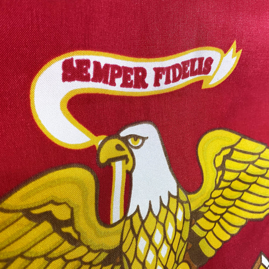 Lakeshore Trade Marine Corps Flag, 100% American Made, 3x5 Outdoor USMC Flag, Made in the USA (3 by 5 foot)