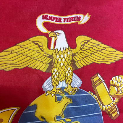 Lakeshore Trade Marine Corps Flag, 100% American Made,  3x5 Outdoor USMC Flag, Made in the USA (3 by 5 foot)