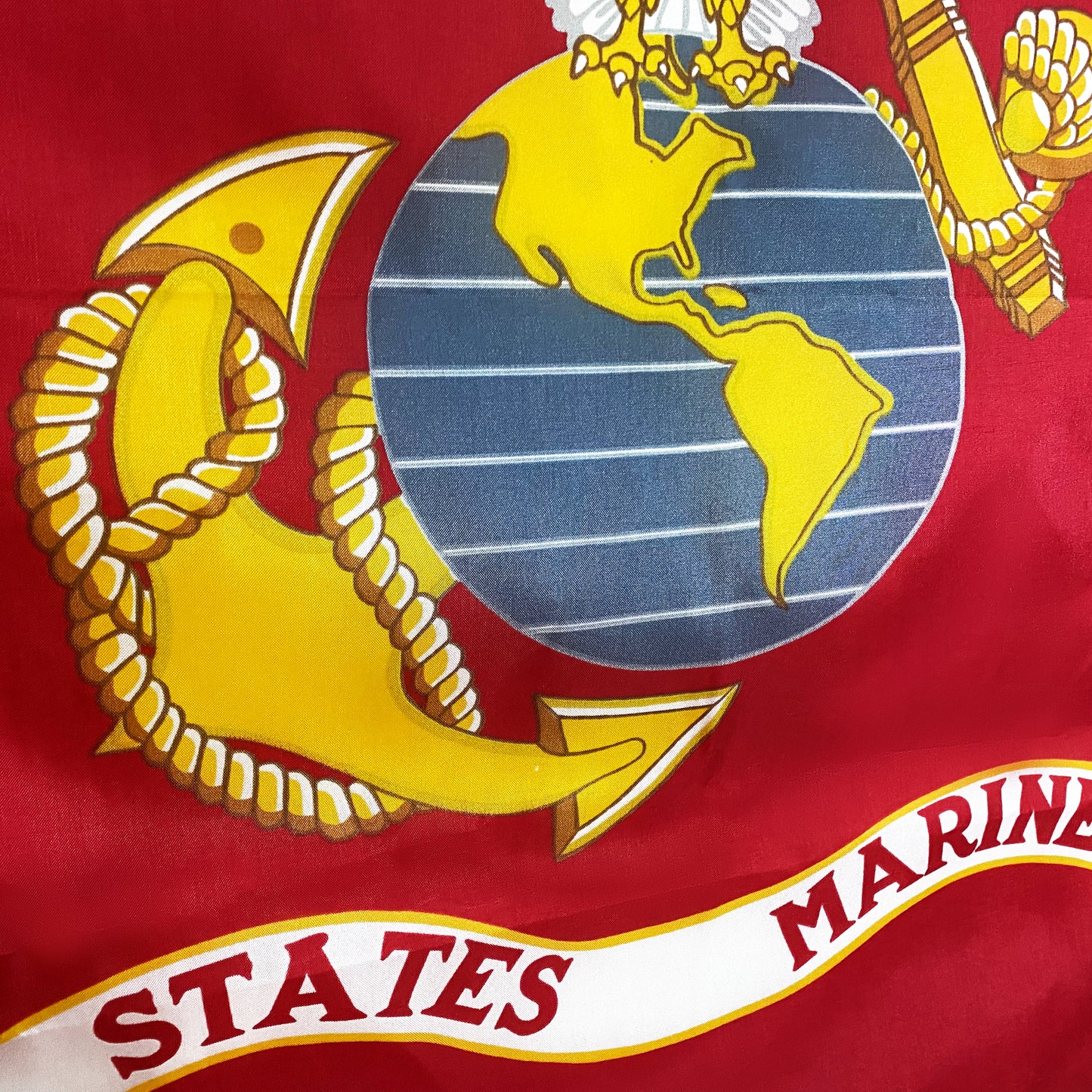 Lakeshore Trade Marine Corps Flag, 100% American Made,  3x5 Outdoor USMC Flag, Made in the USA (3 by 5 foot)
